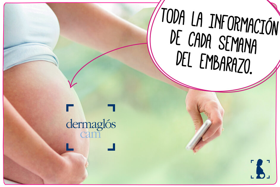 Te presentamos “Dermaglós Cam”, la primera aplicación para seguir la evolución de tu embarazo