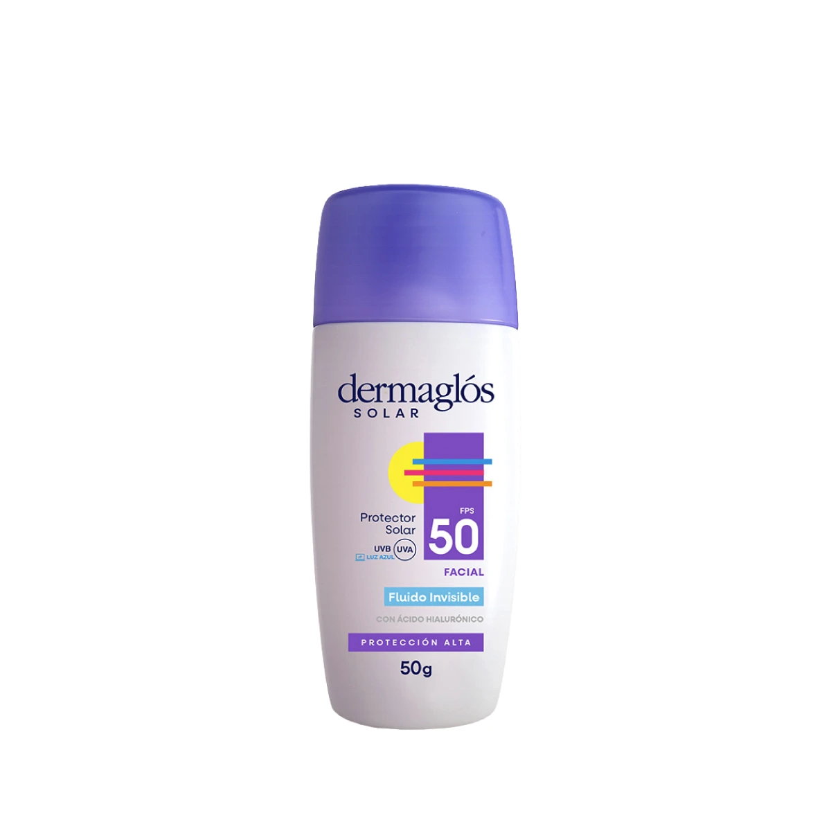 Protector Solar FPS 50 Facial Fluido Sin Color 50 g