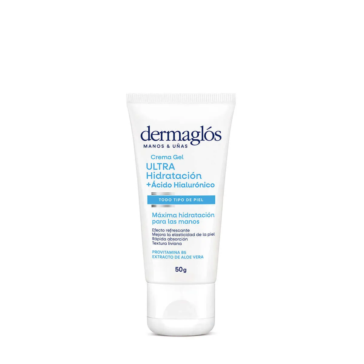 Crema Gel para Manos Ultra Hidratación + Ácido Hialurónico 50 g