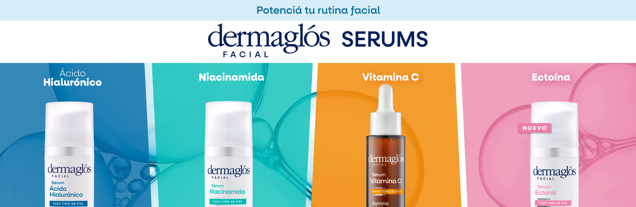 Nuevos Serum Dermaglós Facial