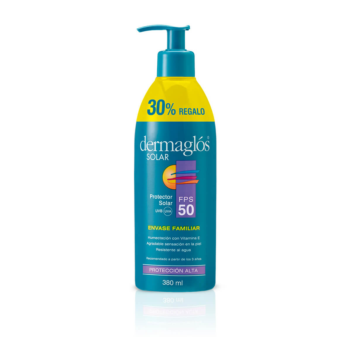 Protector solar con FPS 50 380ml